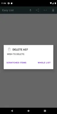 Easy List android App screenshot 0