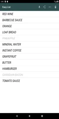 Easy List android App screenshot 4